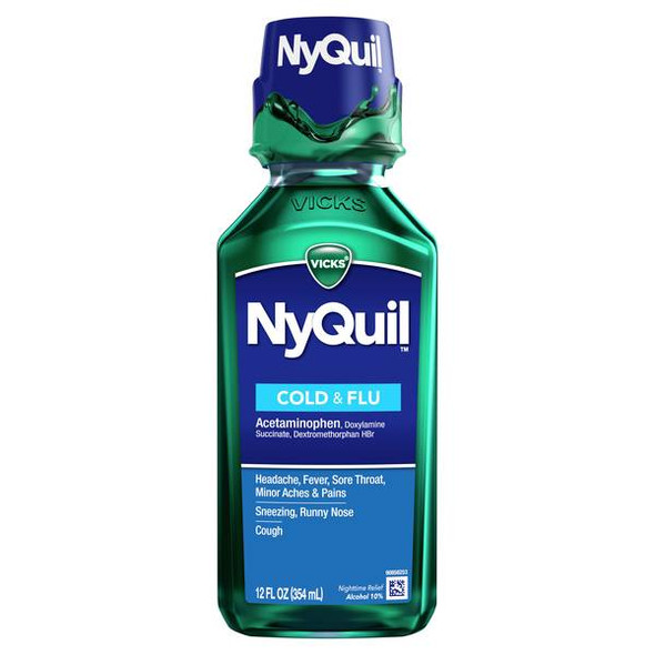 Vicks 12 fl oz NyQuil Nighttime Medicine