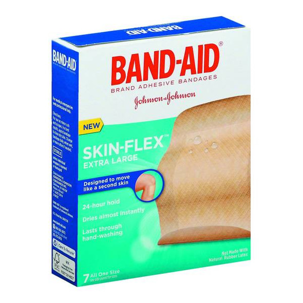 Band-Aid Skin-Flex Extra Large Adhesive Bandages