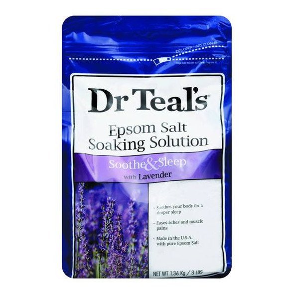 Dr. Teal's Epsom Salt Soaking Solution - Sooth & Sleep with Lavender