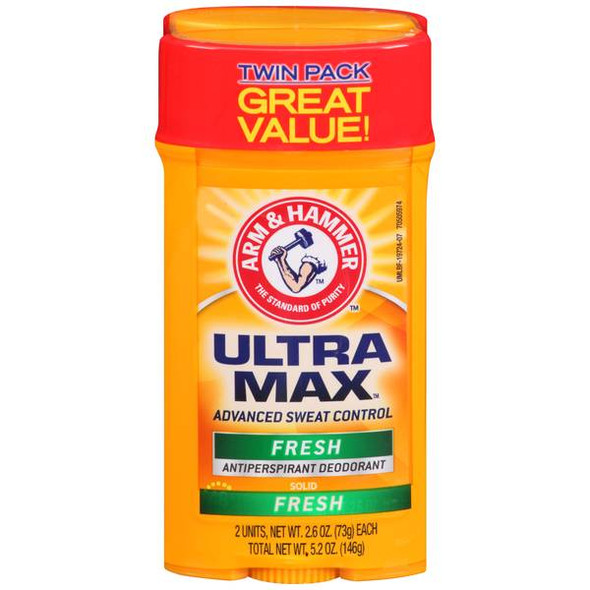 Arm & Hammer 5.2 oz Ultra Max Deodorant 2-Pack