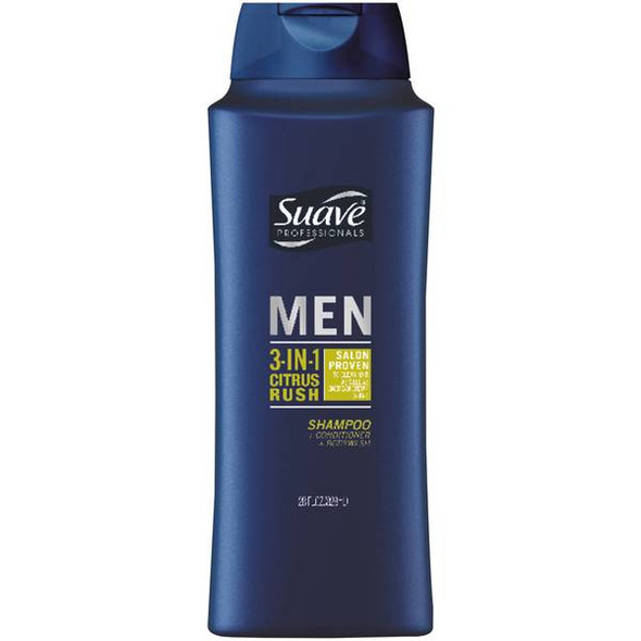 Suave 28 oz 3-in-1 Citrus Rush Shampoo