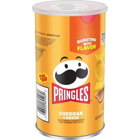 Pringles 2.5 oz Grab N Go Cheddar Chips