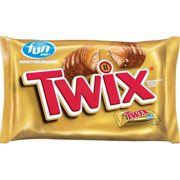 Twix 10.83 oz Bag Fun Size Caramel Candy Bars