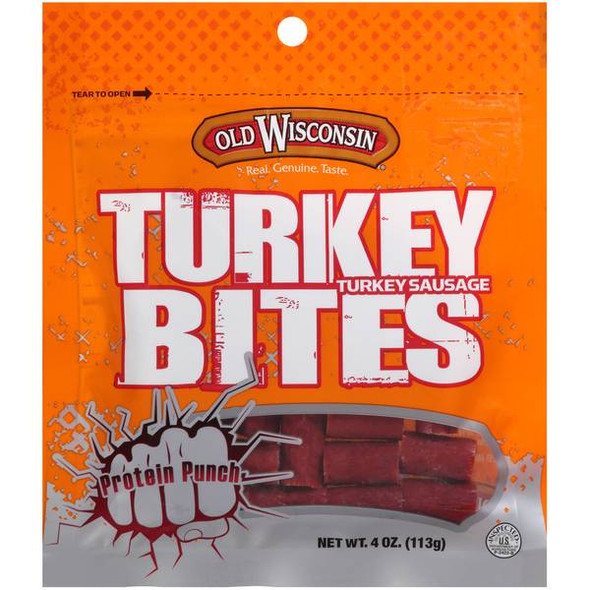 Old Wisconsin 4 oz Turkey Snack Bites
