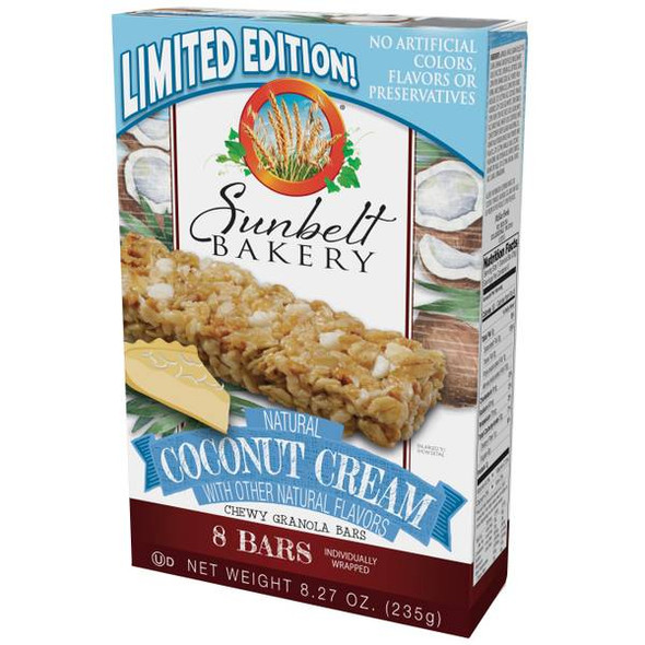 Sunbelt Bakery Coconut Cream Chewy Granola Bars