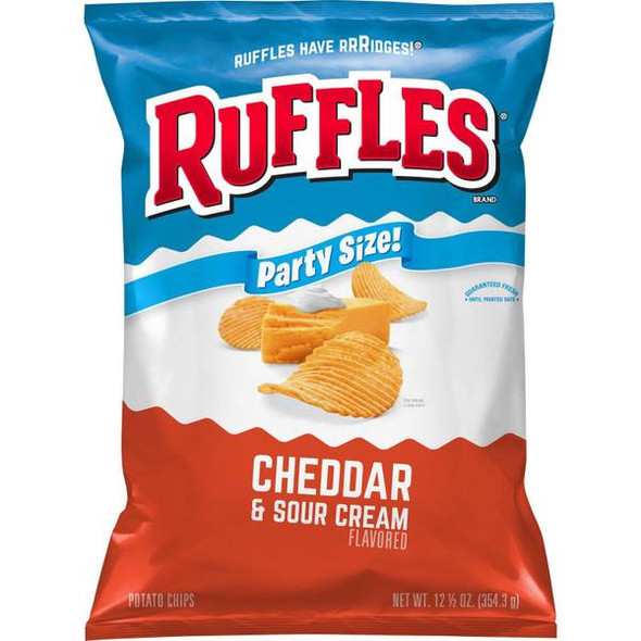 Ruffles 12.5 oz Cheddar Sour Cream Chips
