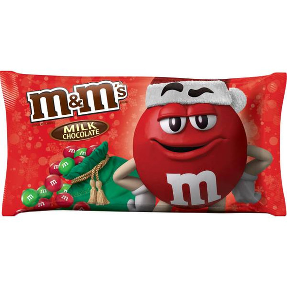 M&M's 10 oz Christmas Milk Chocolate Share Size