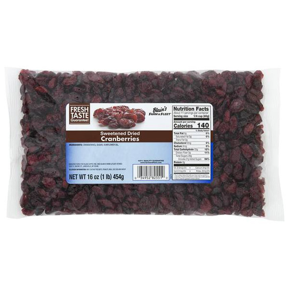 Blain's Farm & Fleet 16 oz Dried Cranberries