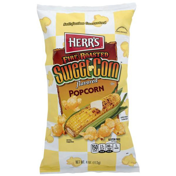 Herr's 4 oz Fire Roasted Sweet Corn