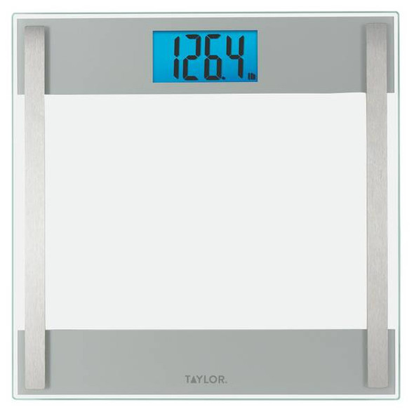 Taylor Digital Glass with Stainless Steel Bath Scale