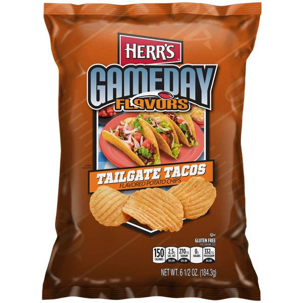 Herr's 6.5 oz Tailgate Taco Chips