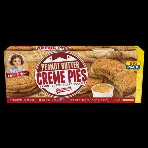 Little Debbie 6-Pack Peanut Butter Creme Pies