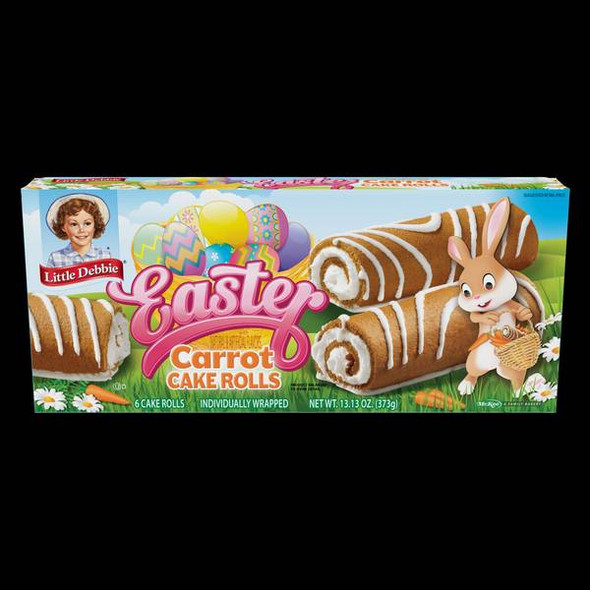 Little Debbie Easter Carrot Cake Rolls