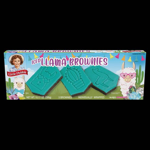 Little Debbie Spring Llama Brownies