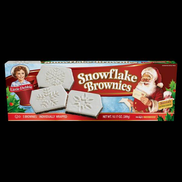 Little Debbie Snowflake Brownies