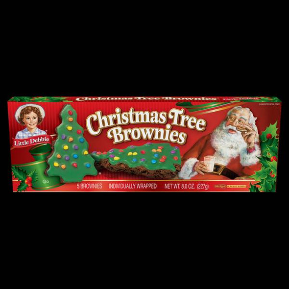 Little Debbie Christmas Tree Brownies