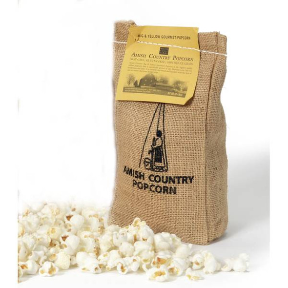 Wabash Valley Farms 2 lb Gourmet Yellow Popcorn Burlap Bag