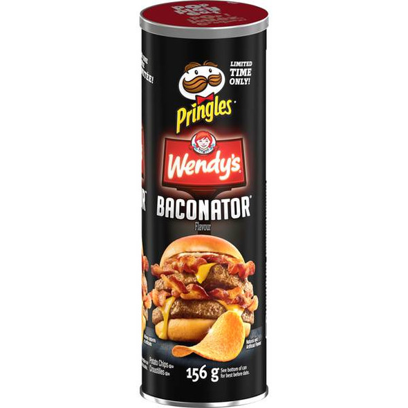 Pringles 5.6 oz Baconator Chips