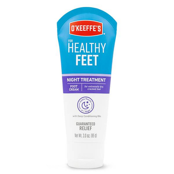 O'Keeffe's 3 oz Healthy Feet Night Treatment Foot Cream