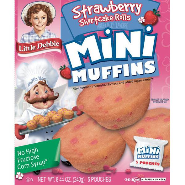 Little Debbie Strawberry Shortcake Mini Muffins