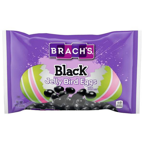 Brach's 9 oz Black Jelly Bird Eggs