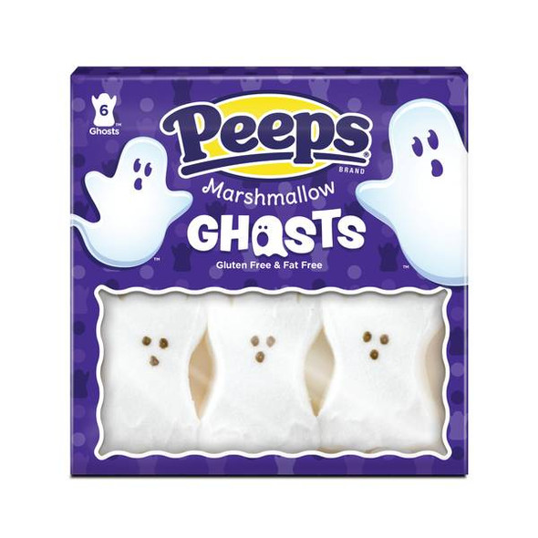 Peeps 6-Count Marshmallow Ghosts