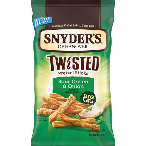 Snyder's of Hanover 12 oz Sour Cream Twisted Sticks