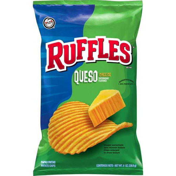 Ruffles 8 oz Queso