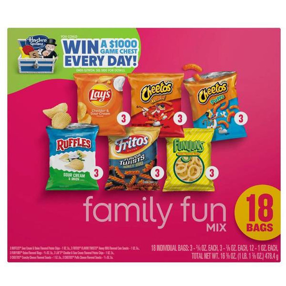 Lay's 18-Count Family Fun Multipack Max