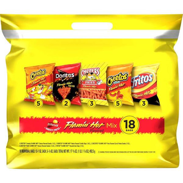 Lay's 18-Count Flamin Hot Multipack Mix