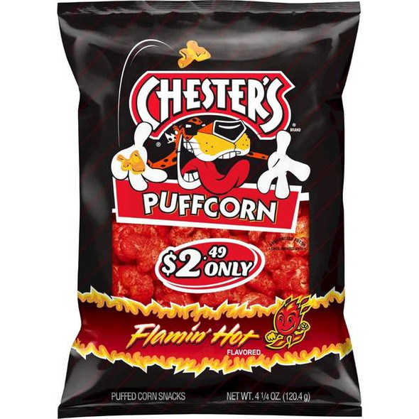 Chester's 4.25 Hot Puffcorn