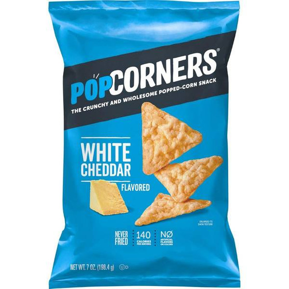 Popcorners 7oz Popcorners White Cheddar