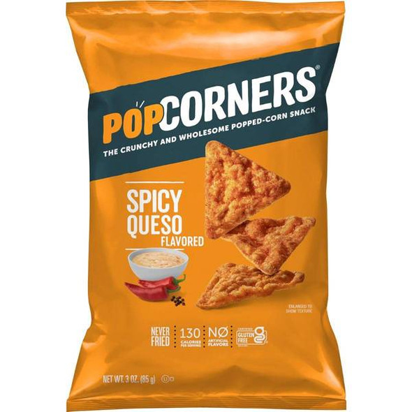 Popcorners 3 oz Spicy Queso