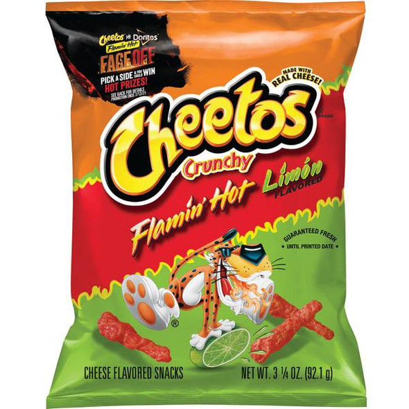 Cheetos 3.25 oz Flamin Hot Limon