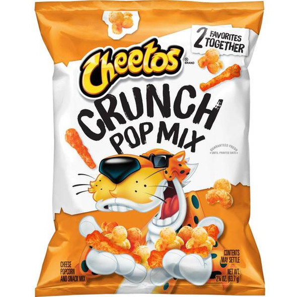 Cheetos 2.25 oz Crunch Pop Cheddar