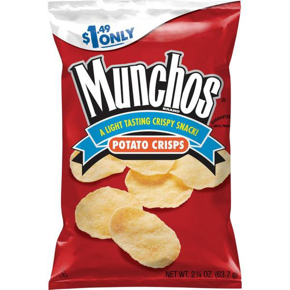 Munchos 2.25 oz Original Potato Crisps