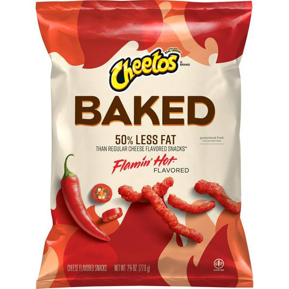 Cheetos 2.75 oz Baked Flamin Hot