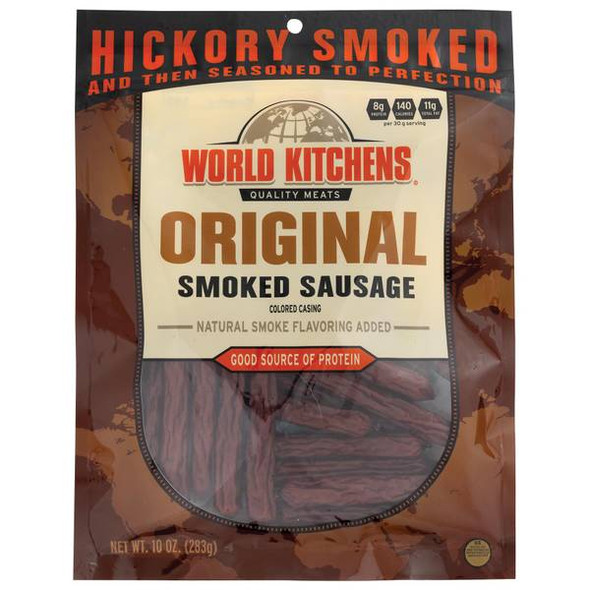 World Kitchens 10 oz  Hot All Beef Sausage Sticks