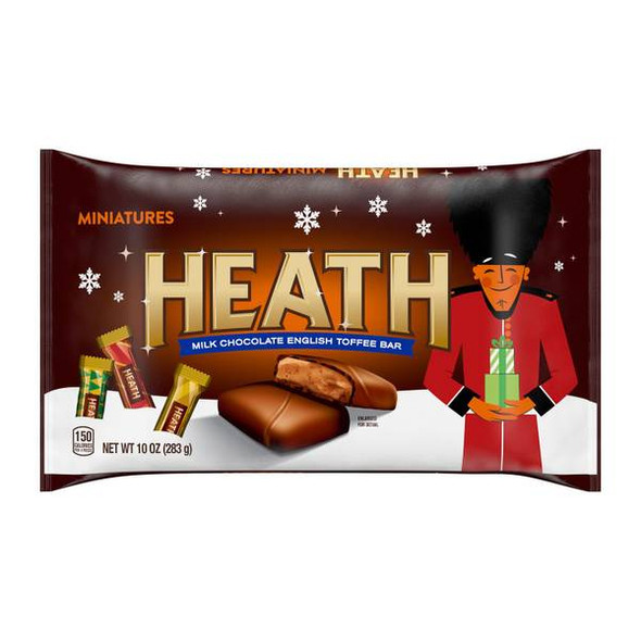 Heath 10 oz Holiday Miniatures Candy Bars