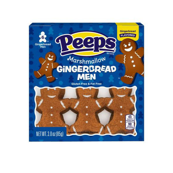 Peeps 6-Count Xmas Gingerbread Men