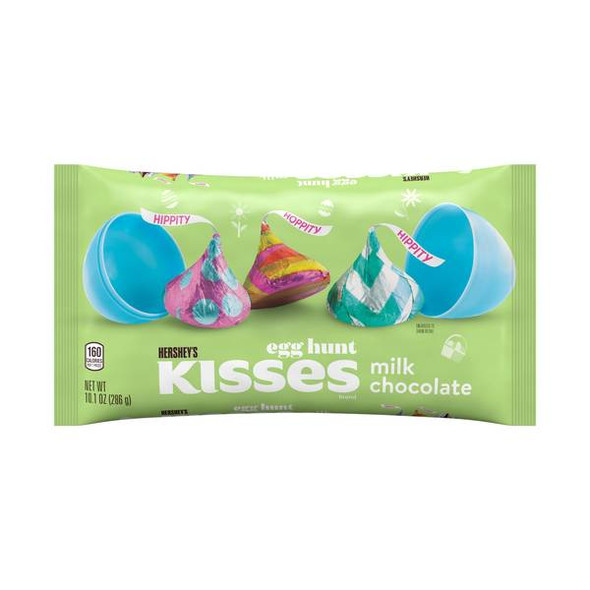 Kisses 10.1 oz bag Milk Chocolate Egg Hunt Candy