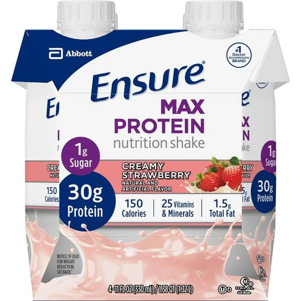 Ensure Max Protein Strawberry 8 oz 4-Pack