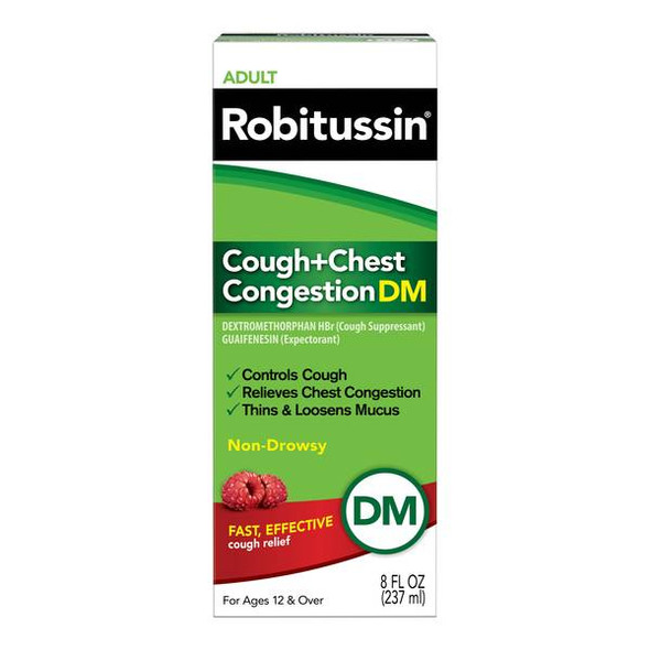 Robitussin Cough and Chest Congestion DM Syrup