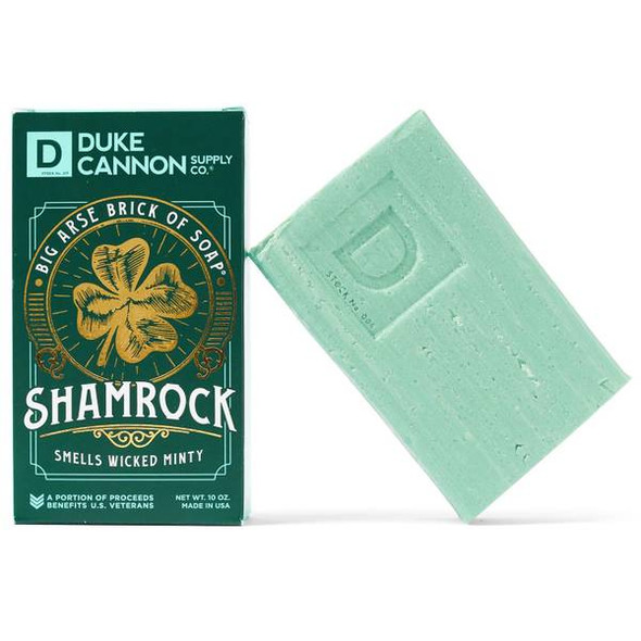 Duke Cannon Shamrock Big Arse Brick of Soap