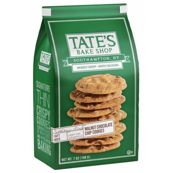Tate's Bake Shop 7 oz Walnut Chocolate Chip Cookies