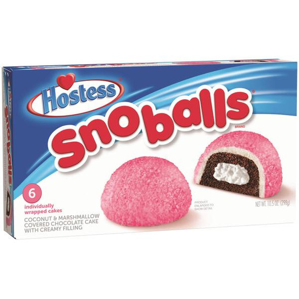 Hostess 6-Count Snoballs