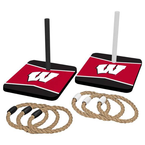 Victory Tailgate Wisconsin Badgers NCAA Quoits Ring Toss