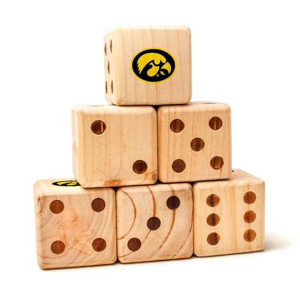 Victory Tailgate Iowa Hawkeyes NCAA Yard Dice