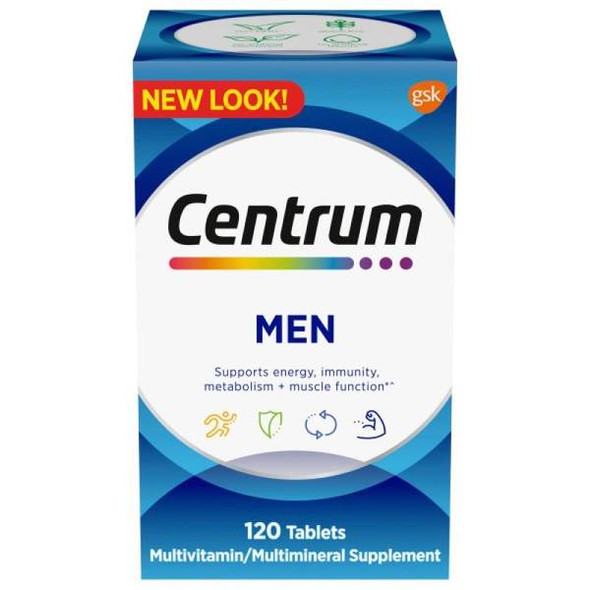 Centrum 120-Count Multivitamin for Men