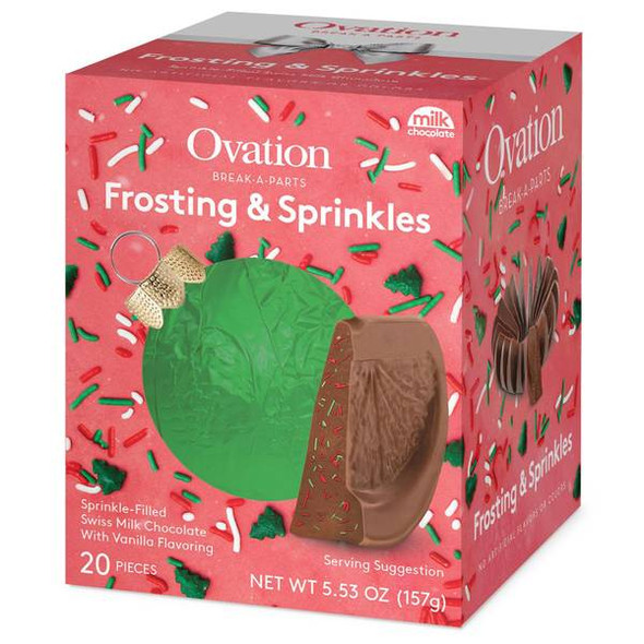Ovation Seasons Frosting Sprinkles Milk Chocolate